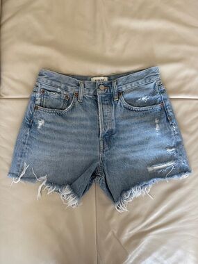 Agolde Parker Long Jean Shorts